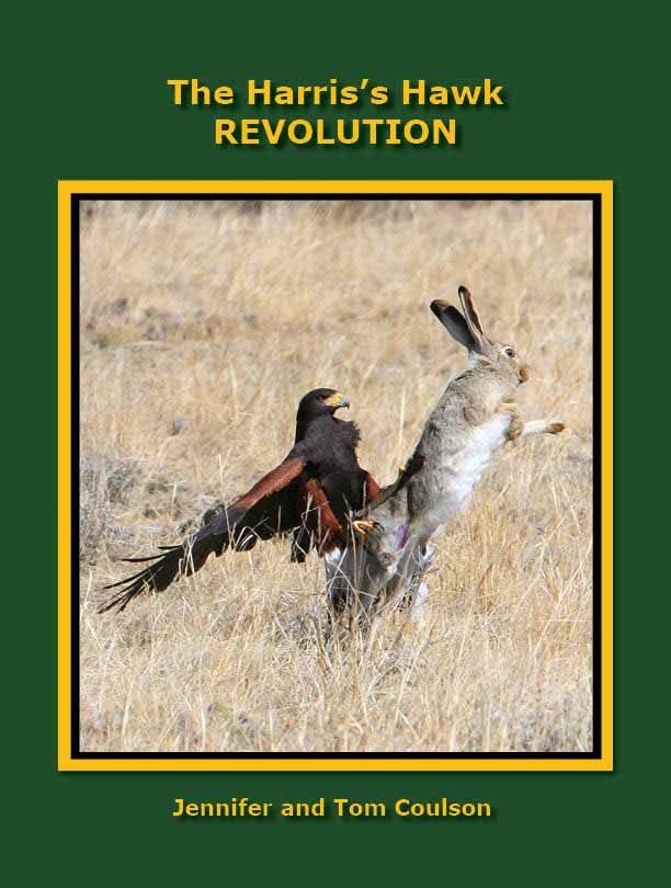 Front cover of the Harris's Hawk book
